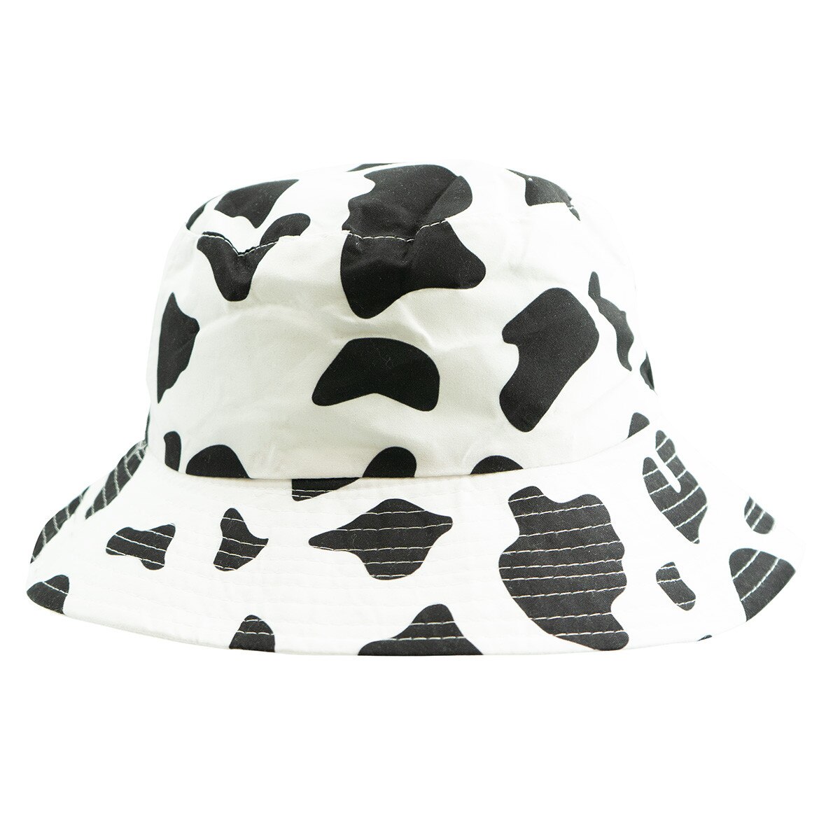 Cow print bucket hat
